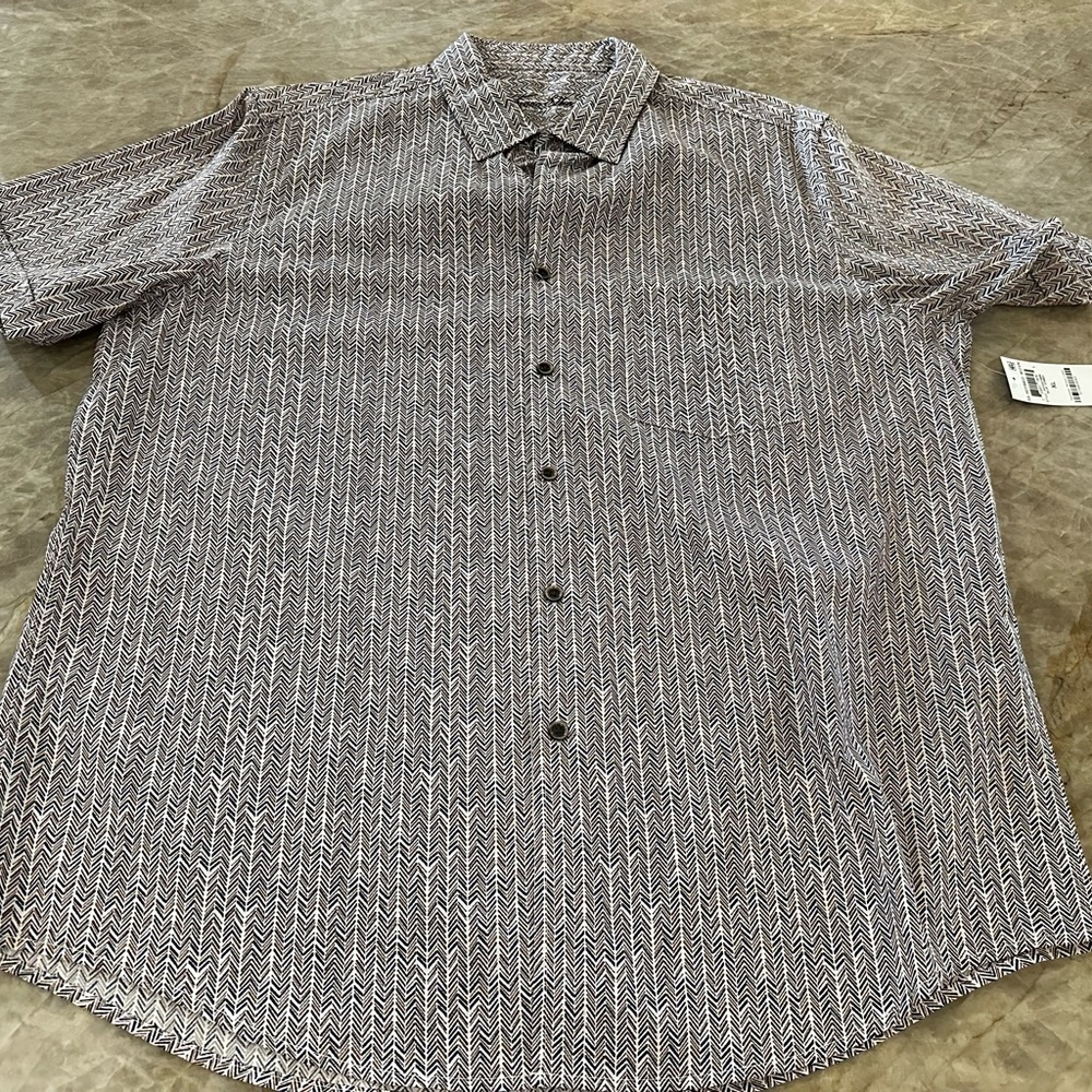 Tasso Elba Print Shirt